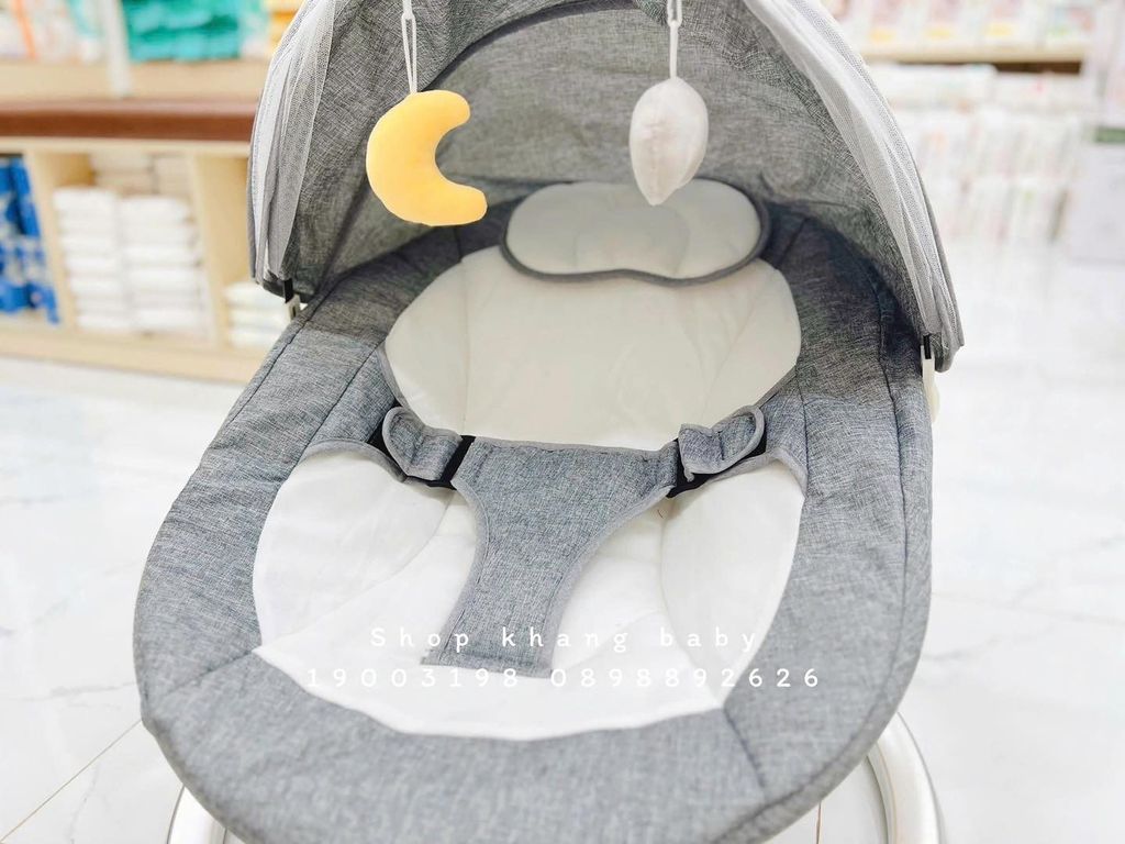 Nôi rung điện tự động cao cấp Multifunctional