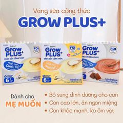 Váng sữa Nutifood GrowPLUS 6M+