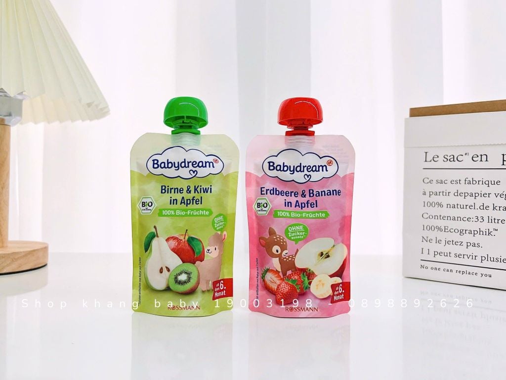 Hoa quả nghiền BabyDream Đức