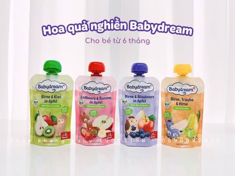 Hoa quả nghiền BabyDream Đức