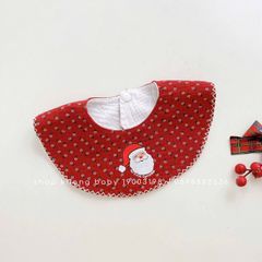 Yếm tròn họa tiết giáng sinh