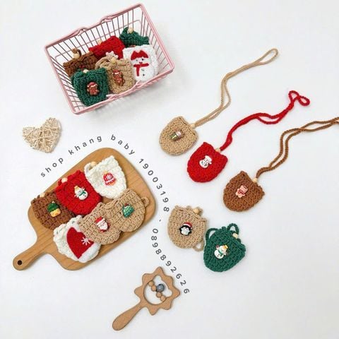 Túi tỏi phiên bản Giáng Sinh