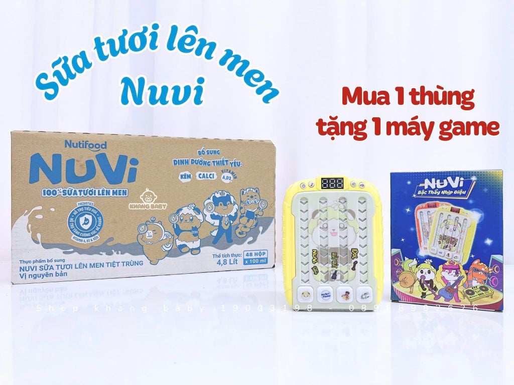 Sữa tươi lên men NUVI