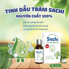 Tinh dầu tràm nguyên chất Sachi 30ml