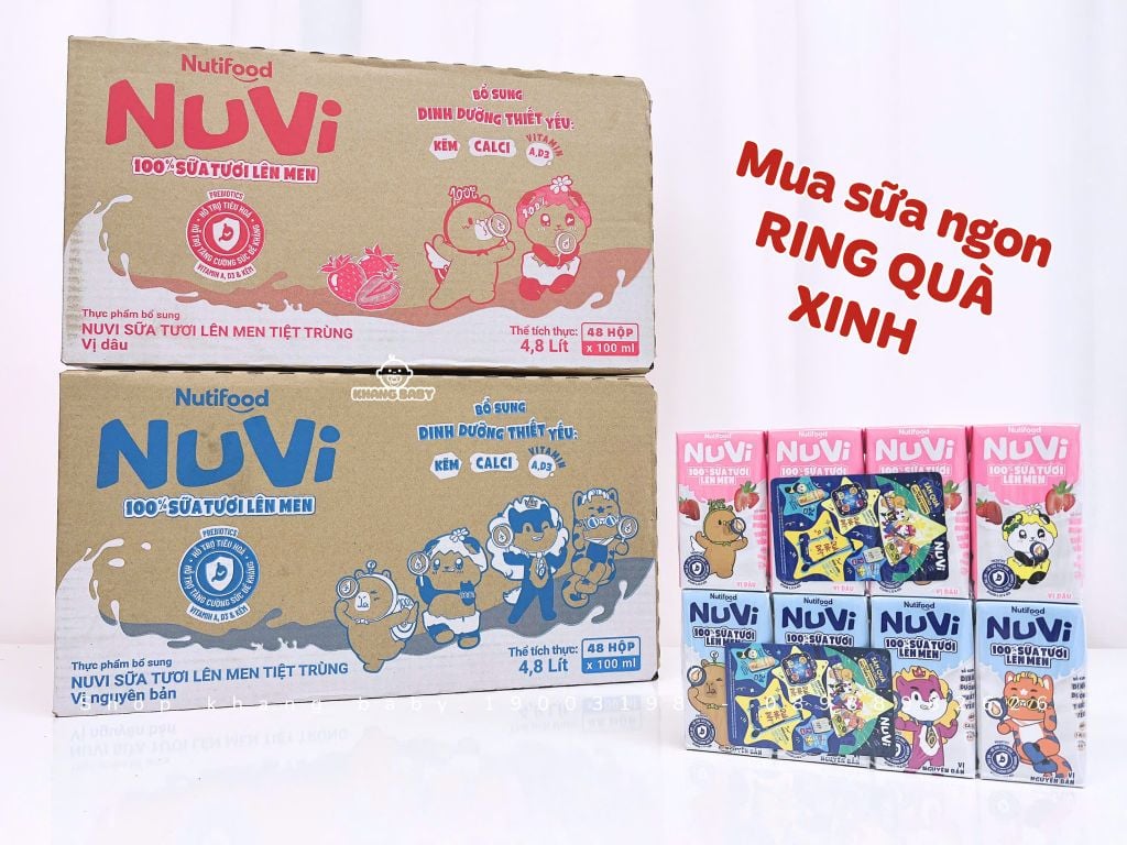 Sữa tươi lên men NUVI
