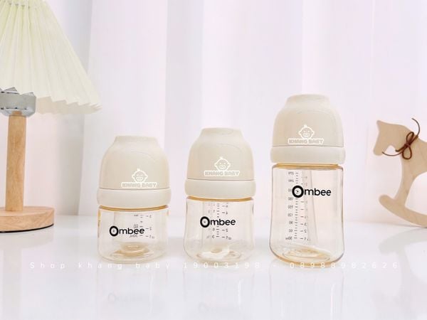Bình sữa Ombee PPSU Anti-Colic phiên bản Basic