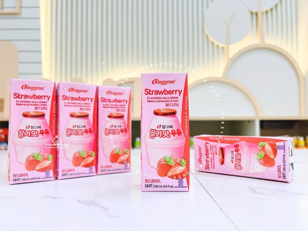 Sữa trái cây Binggrae Hàn Quốc