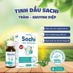 Tinh dầu tràm + khuynh diệp Sachi 30ml