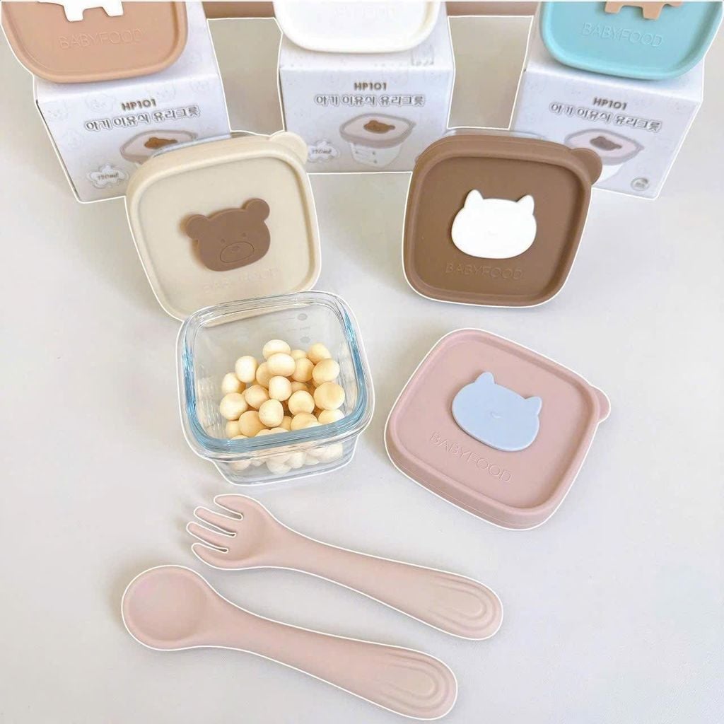 Hũ thủy tinh ăn dặm Honper HP101 120ml