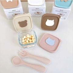 Hũ thủy tinh ăn dặm Honper HP101 120ml