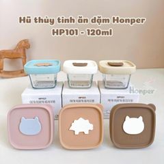 Hũ thủy tinh ăn dặm Honper HP101 120ml