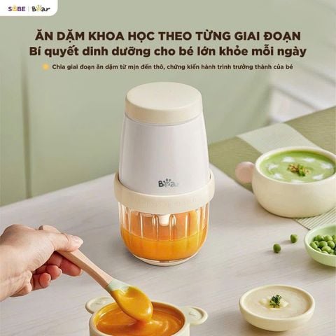 Máy xay ăn dặm Bear 0.3L CH-5H02D24
