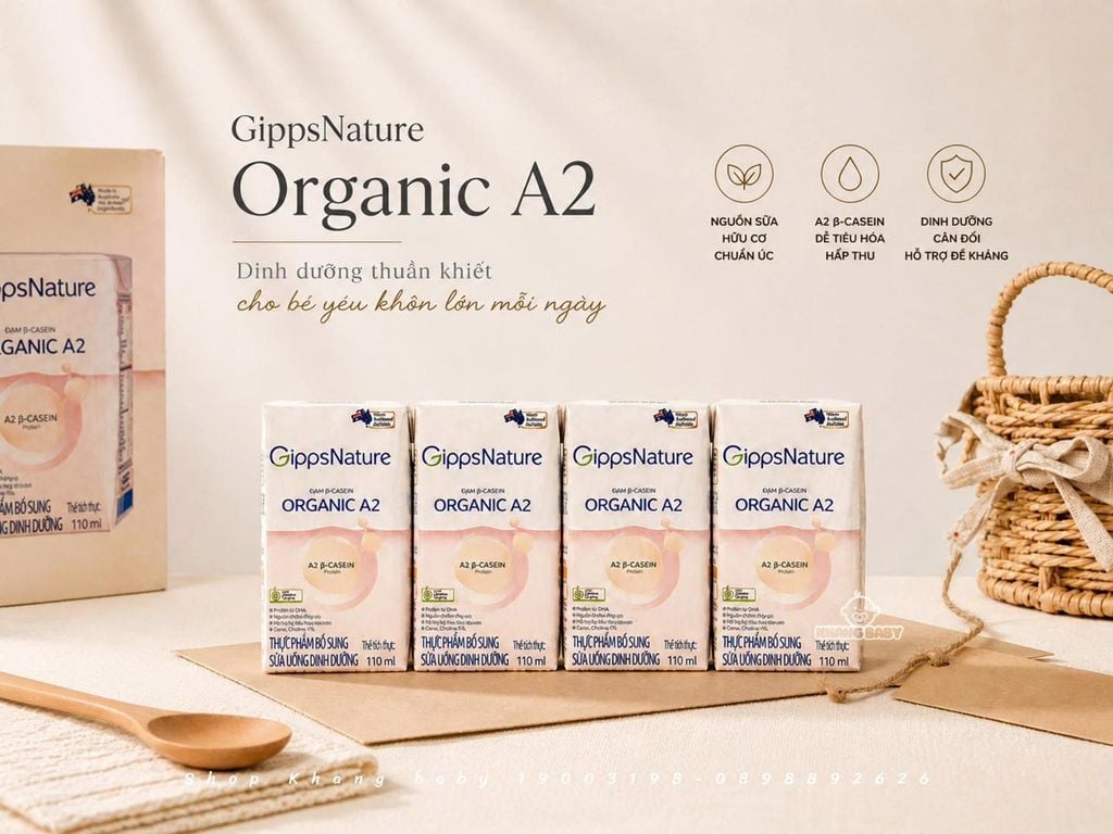 SUDD Gippsnature Organic A2 180ml