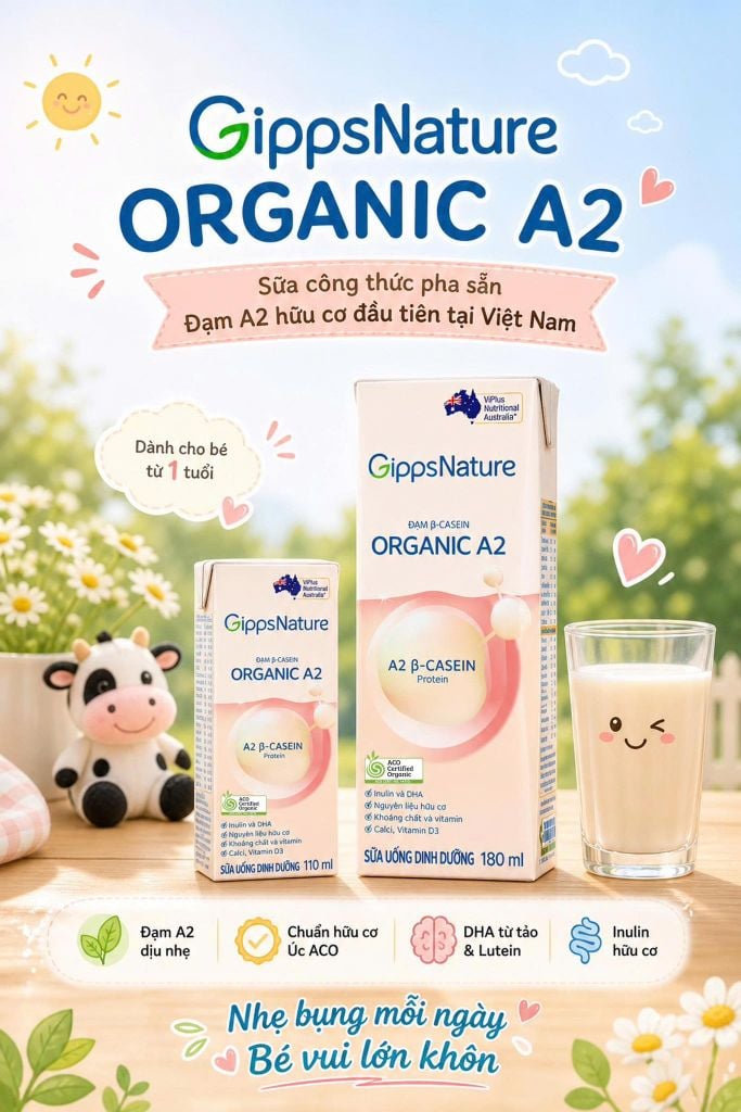 SUDD Gippsnature Organic A2 180ml