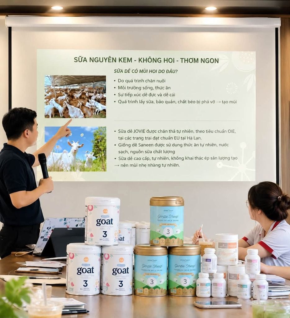 Sữa dê công thức Jovie Goat Organic 800g