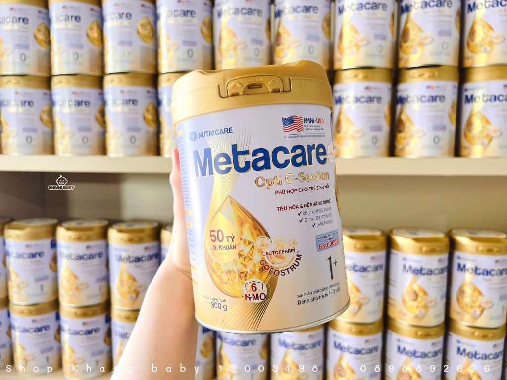 Sữa Metacare Opti C-Section 1+ 800g