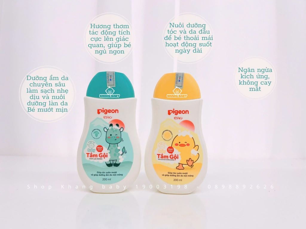 Sữa tắm Pigeon Việt