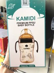Bình sữa Kamidi PPSU hoạ tiết thiên hà 300ml
