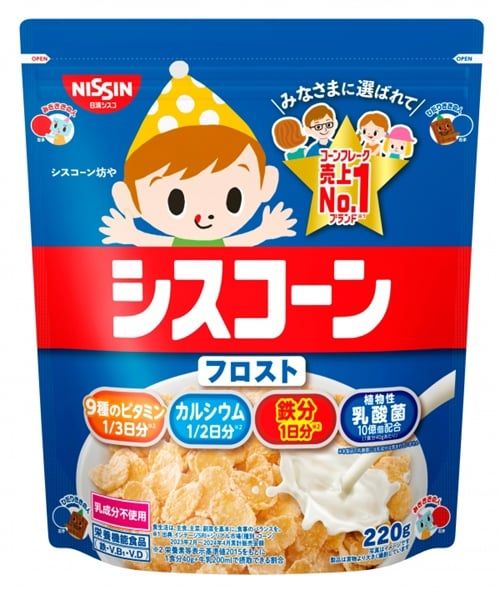Ngũ cốc Nissin vị bắp sữa 220g