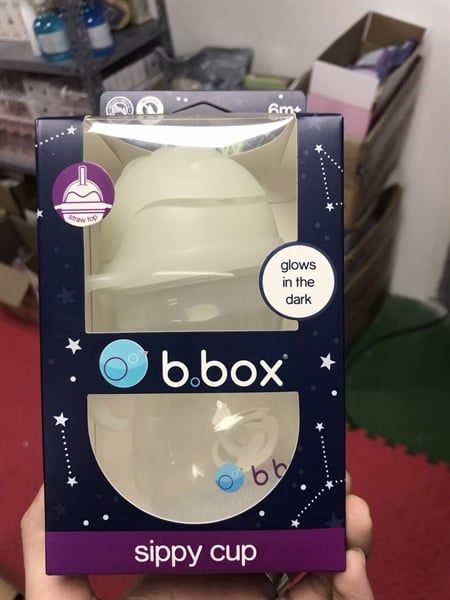 Bình nước 360 độ tập bé uống nước B.Box 240ml - Bình phát sáng