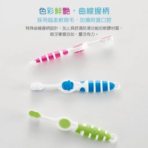 Bàn chải răng Kuku KU1127 1-3Y