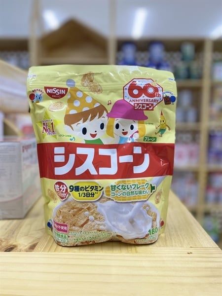 Ngũ cốc Nissin vị bắp truyền thống 180g