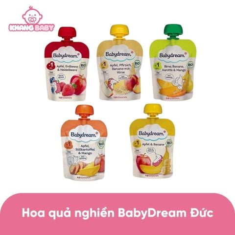 Hoa quả nghiền BabyDream Đức