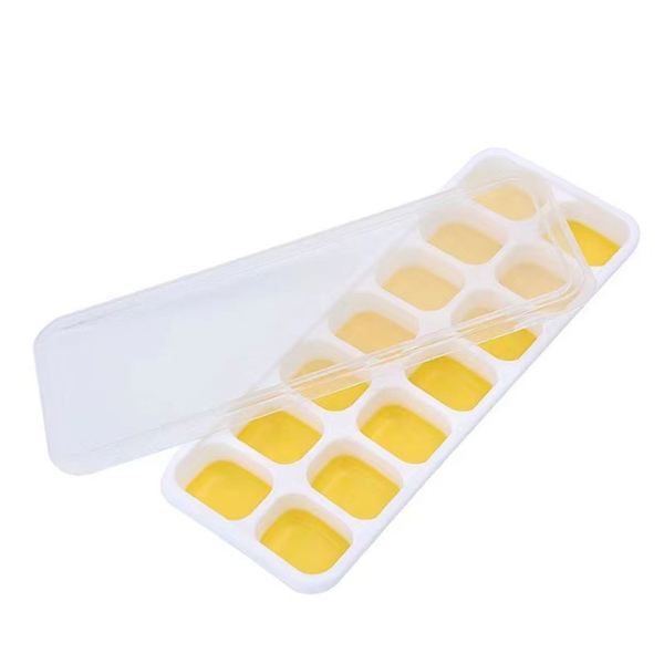 Khay làm đá silicon có nắp đậy 14v