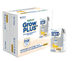 Sữa GrowPLUS+ Dinh dưỡng tăng chiều cao VỊ CHUỐI SỮA