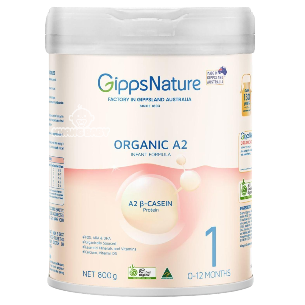 Sữa công thức GippsNature Organic A2