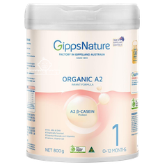 Sữa công thức GippsNature Organic A2