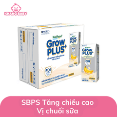 Sữa GrowPLUS+ Dinh dưỡng tăng chiều cao VỊ CHUỐI SỮA