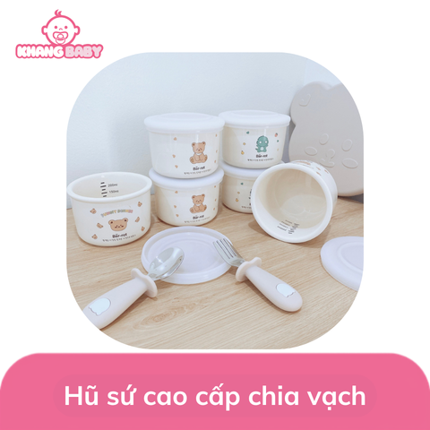 Hũ sứ Bar-rot chia vạch 250ml