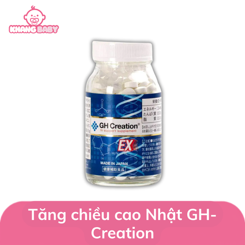 Viên uống tăng chiều cao Nhật GH-Creation 270v