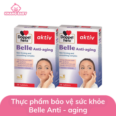 Viên Uống chống lão hóa làm đẹp da Belle Anti-aging Doppelherz Aktiv của Đức