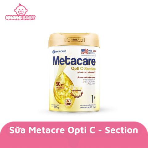 Sữa Metacare Opti C-Section 1+ 800g