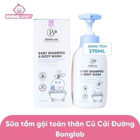 Sữa tắm gội toàn thân Củ Cải Đường Bonglab