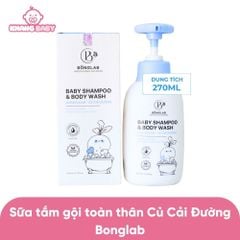 Sữa tắm gội toàn thân Củ Cải Đường Bonglab
