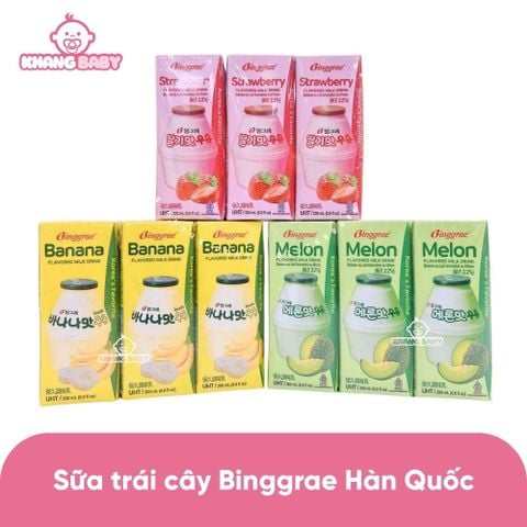Sữa trái cây Binggrae Hàn Quốc