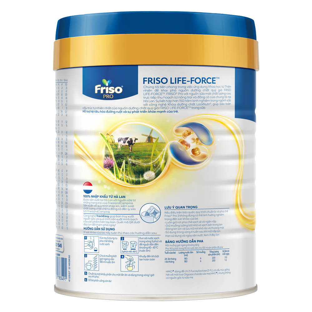 Sữa Frisolac Gold PRO 800g mẫu mới