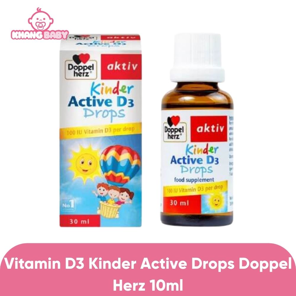 Vitamin D3 Kinder Active Drops Doppel Herz 10ml