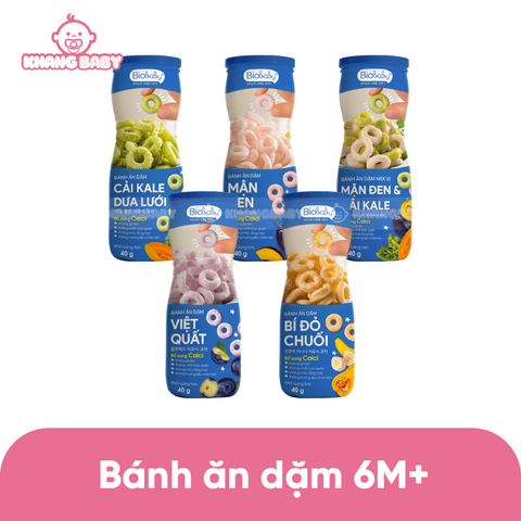 Bánh ăn dặm hộp Biobaby
