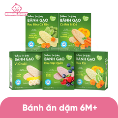 Bánh gạo ăn dặm Mămmy hộp 50g