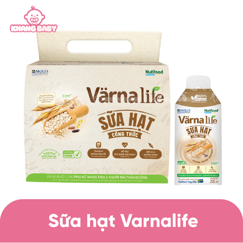 Sữa hạt công thức Varna Life Lốc 6 hộp