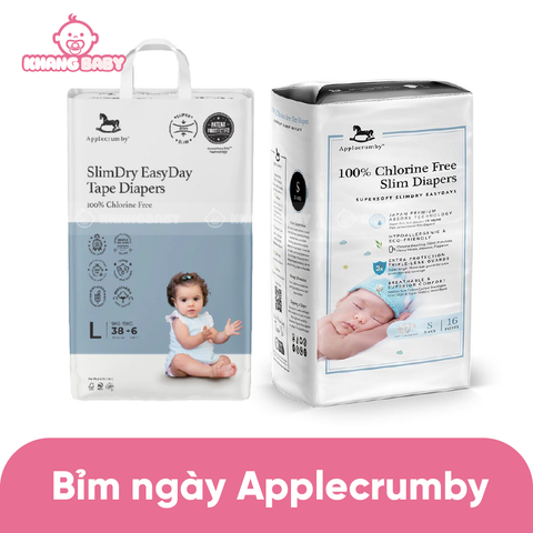 Bỉm ngày Applecrumby SlimDry