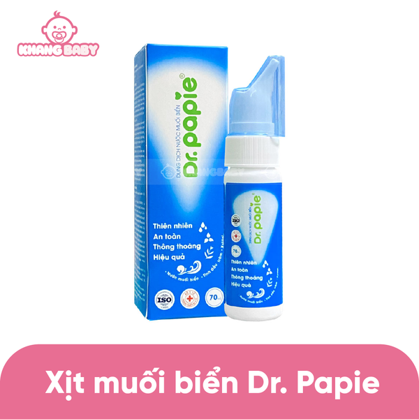 Xịt muối biển Dr Papie