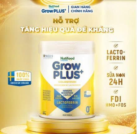Sữa GrowPLUS+ Colostrum Lactoferin