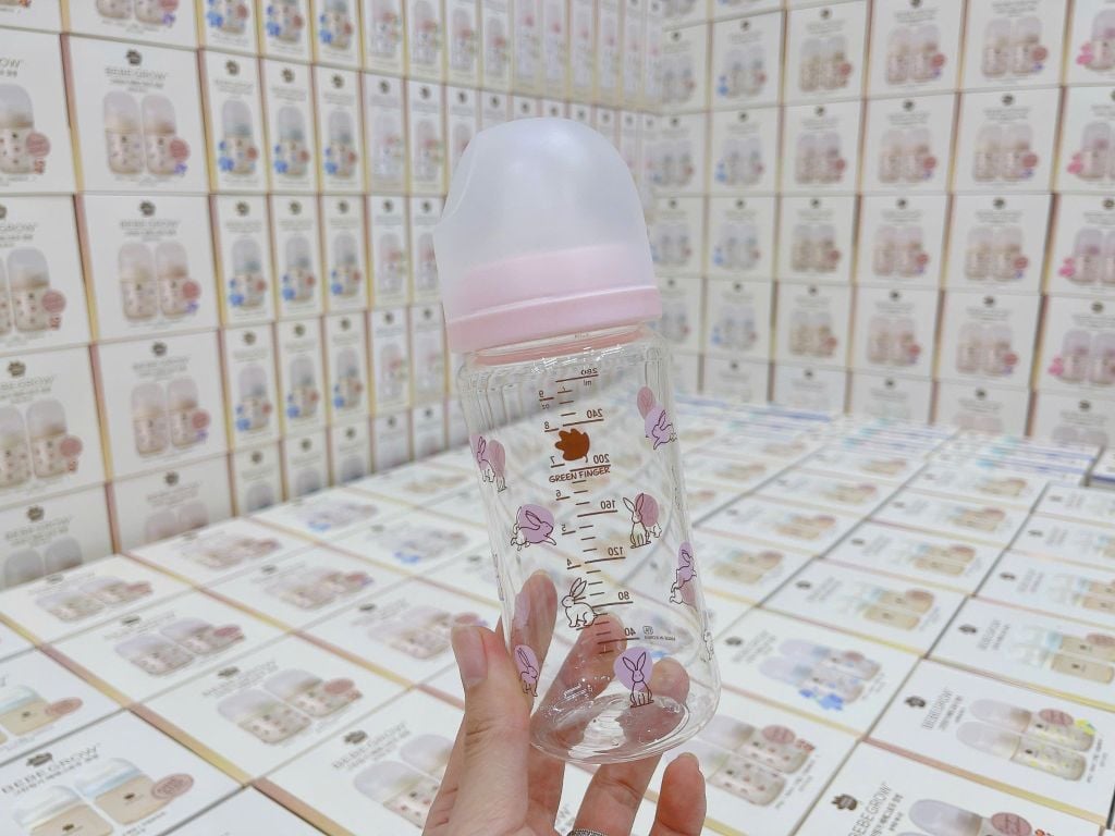 Bình sữa GREEN FINGER BebeGrow PPSU