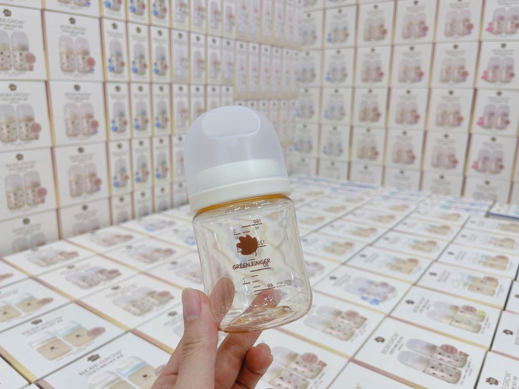 Bình sữa GREEN FINGER BebeGrow PPSU