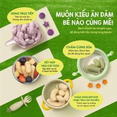 Bánh ăn dặm dạng Thanh Rau Củ Mămmy 6M+